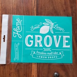 Chalk Couture Sweet Lemon Grove transfer